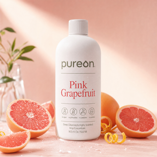 Pink Grapefruit Natural Mop Soap
