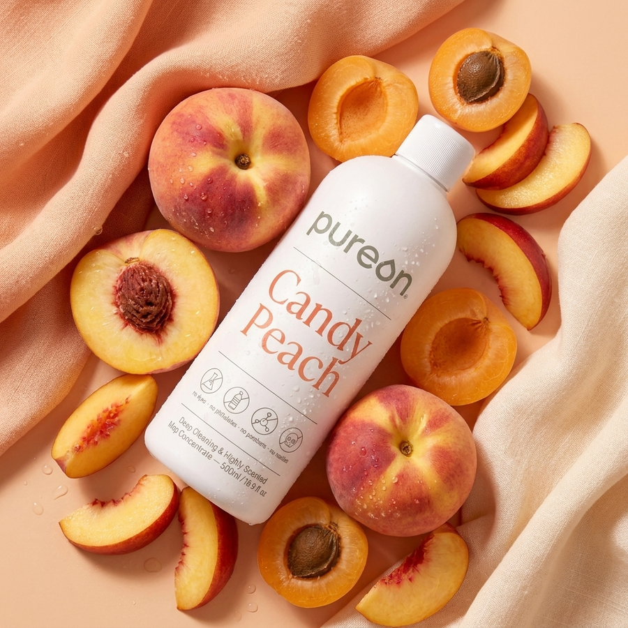 Candy Peach Natural Mop Soap