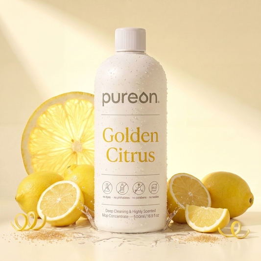 Golden Citrus Natural Mop Soap